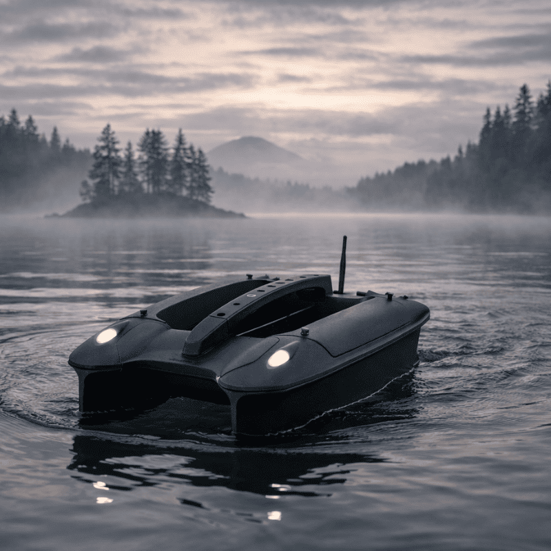 bateau amorceur carpe