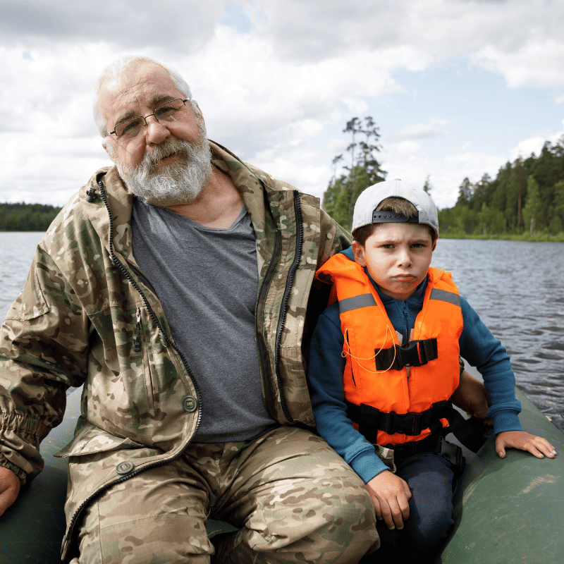 bateau de pêche gonflable