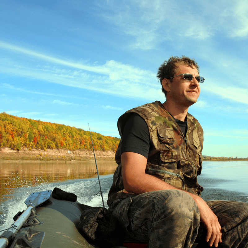 bateau gonflable pour la pêche
