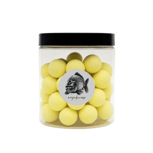 pop up bouillette flottante jaune delavee ananas