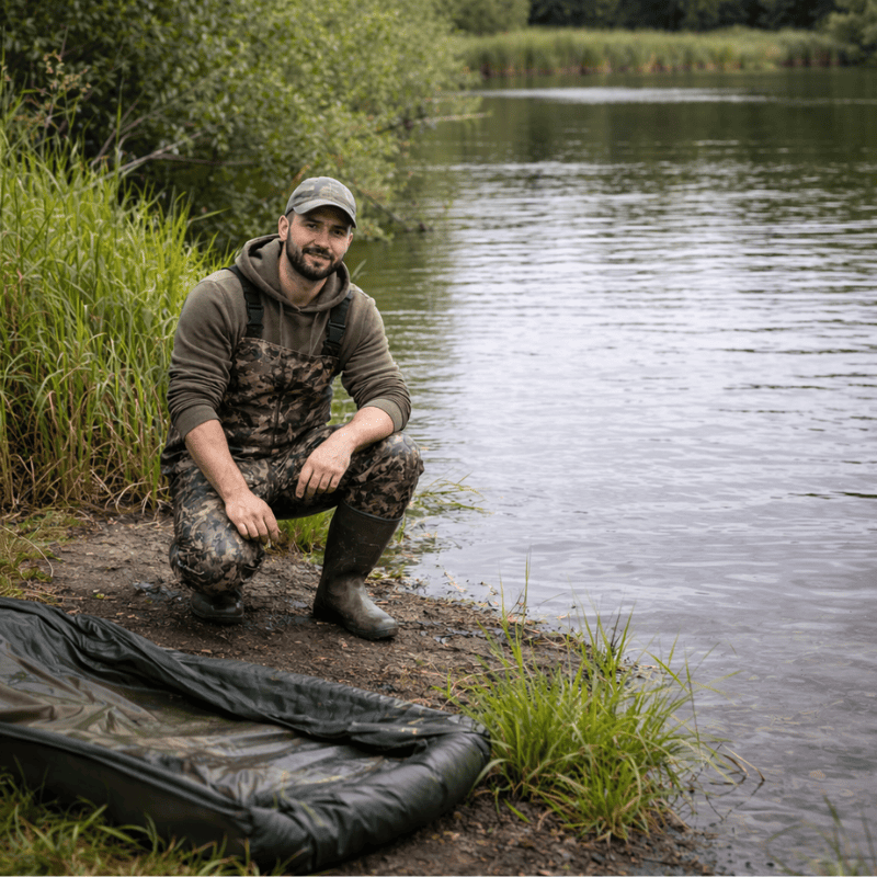 camo waders