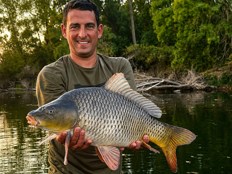 Carpe prise avec les appâts Magnifixcarp