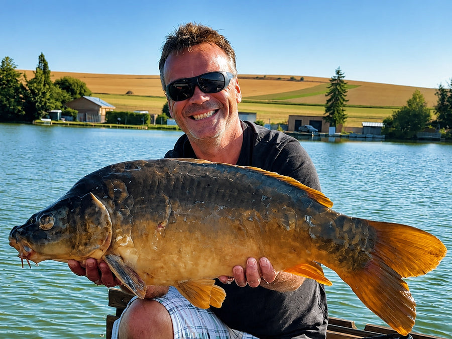 Carpe prise avec les appâts Magnifixcarp