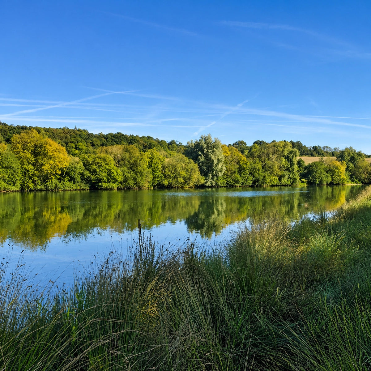 Rivière en eau publique, accessible avec une carte de pêche annuelle et la réciprocité départementale