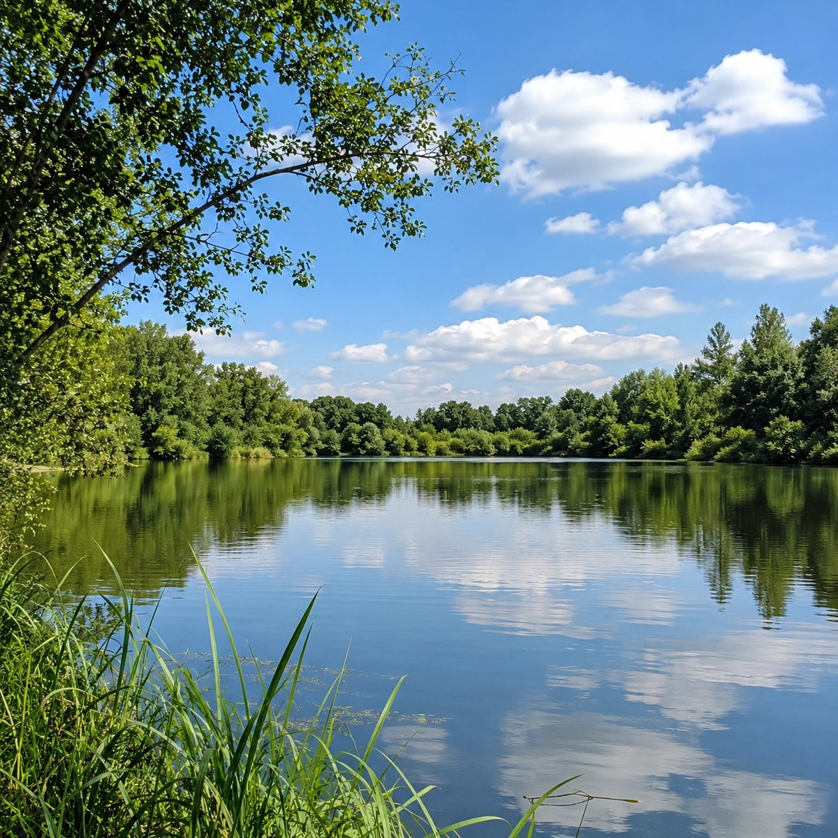 Étang de Sologne, milieu emblématique de la pêche à la carpe dans le Loir-et-Cher