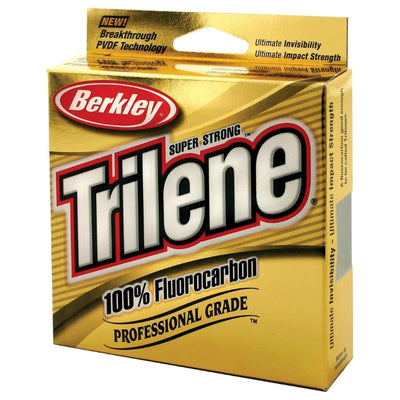 Fluorocarbone Berkley Trilene 100 % fluoro professionnel pour bas de ligne discret