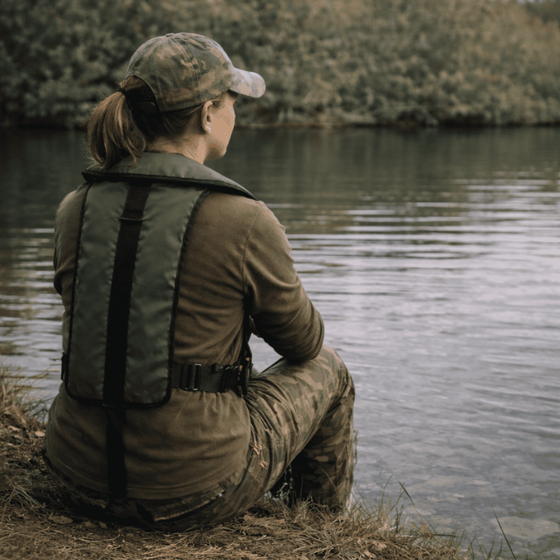 gilet de sauvetage pêche