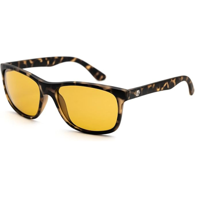 Lunettes polarisantes Korda à monture écaille et verres ambre pour la pêche à la carpe