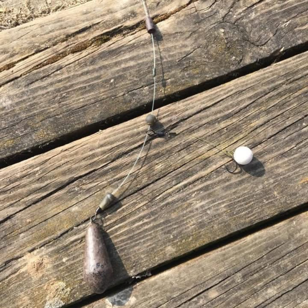 montage chod-rig pour la pêche de la carpe