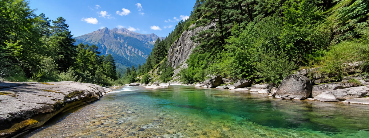 Plan d'eau de la vallée de la Durance dans les Hautes-Alpes, secteur ouvert à la pêche de la carpe