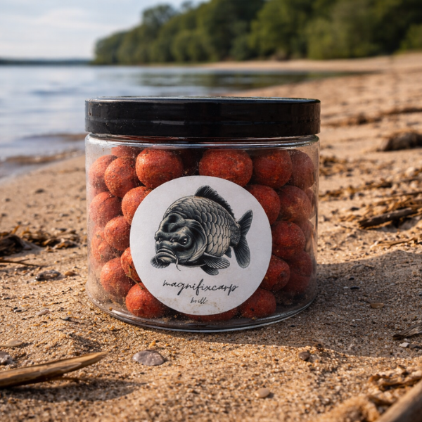 pop-up carpe magnifixcarp krill premium tenue en main session carpe